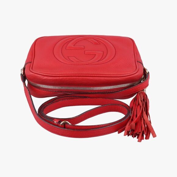 GUCCI Soho Red Leather 308364 E017150644 - Picture 5 of 10